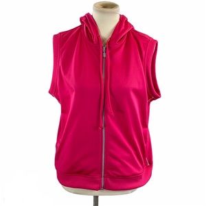 ❤️ NWT Cheetah activewear sleeveless hoodie XL